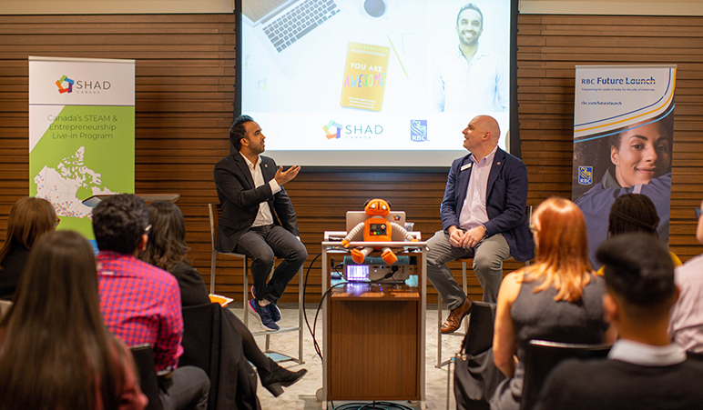 Shad Canada  Learning to be resilient at RBC and Shad alumni reception