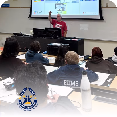 Black-gold-school-division